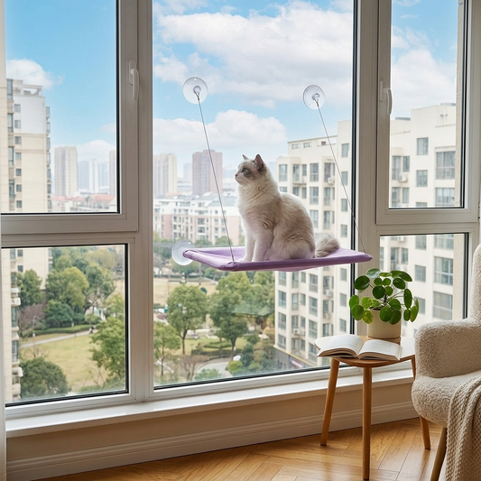 Le Hamac'chat – Son coin soleil préféré ☀️🐈