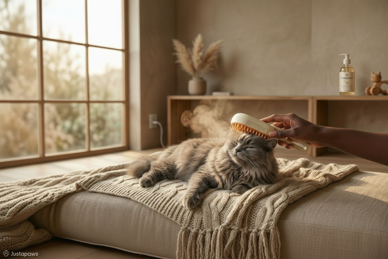 Bye bye les poils ! La Brosse Vapeur 3-en-1