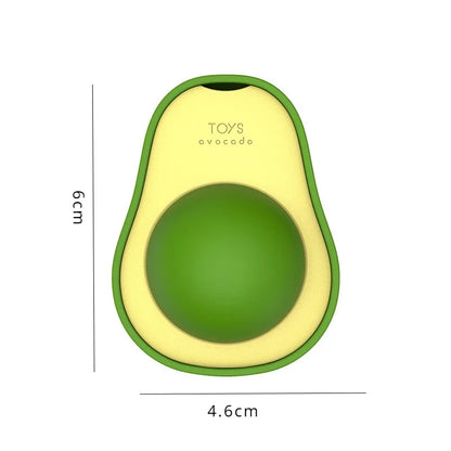 Natural Catnip Cat Wall Stick-On Ball Toy Scratchers Treats Healthy Natural Removes Balls to Promote Digestion Cat Grass Snack