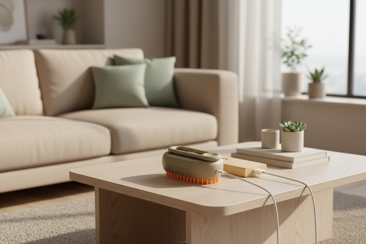 Bye bye les poils ! La Brosse Vapeur 3-en-1