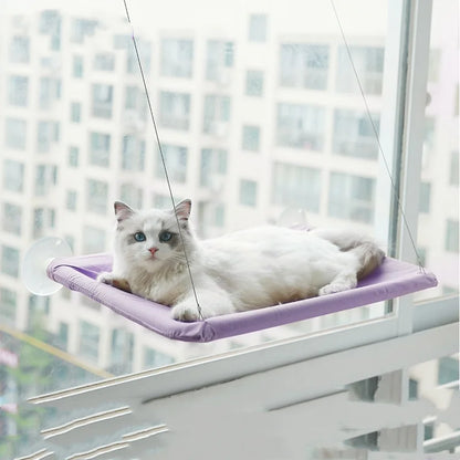New Pet Cat Hammock Hanging Cat Bed Bearing 20 Kg Comfortable Sunny Window Seat Kitten Rock Climbing Frame Pet Supplies